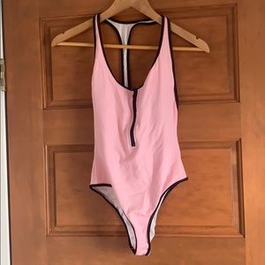 Racer back one piece